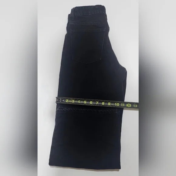 ZARA women's wide-leg pants, black, size 4 - Picture 3 of 6